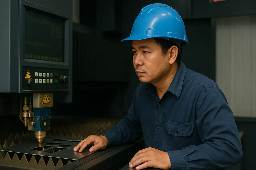 Công nhân đứng máy [CNC, Laser]